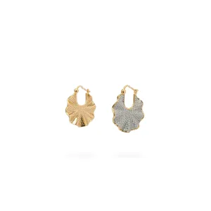 Ayla Cubic Zirconia Earrings in White