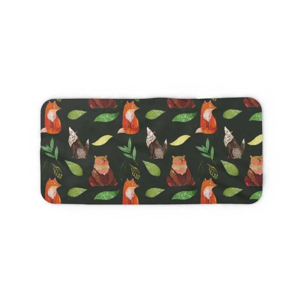 Blanket Scarf - Bear.Wolf.Fox