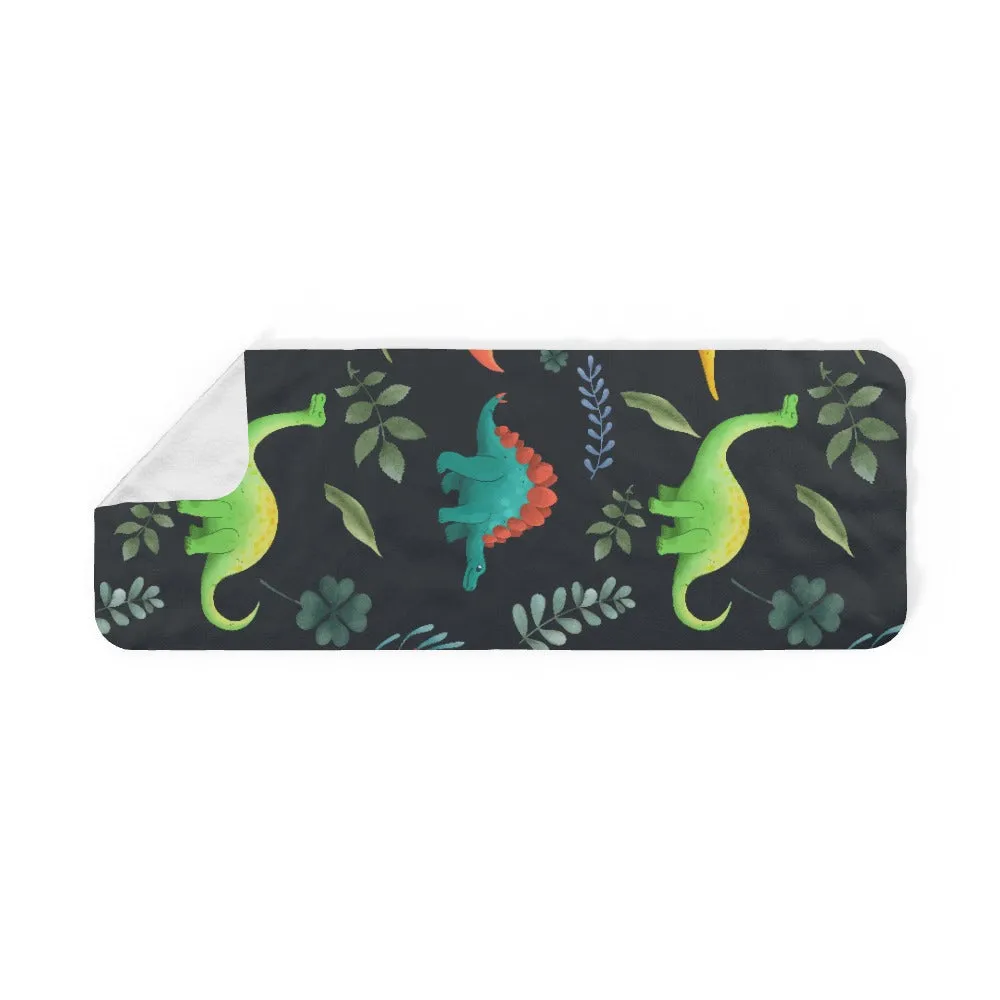 Blanket Scarf - Dino Dark