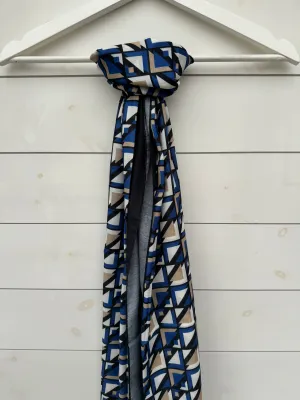Blue Triangle Pattern