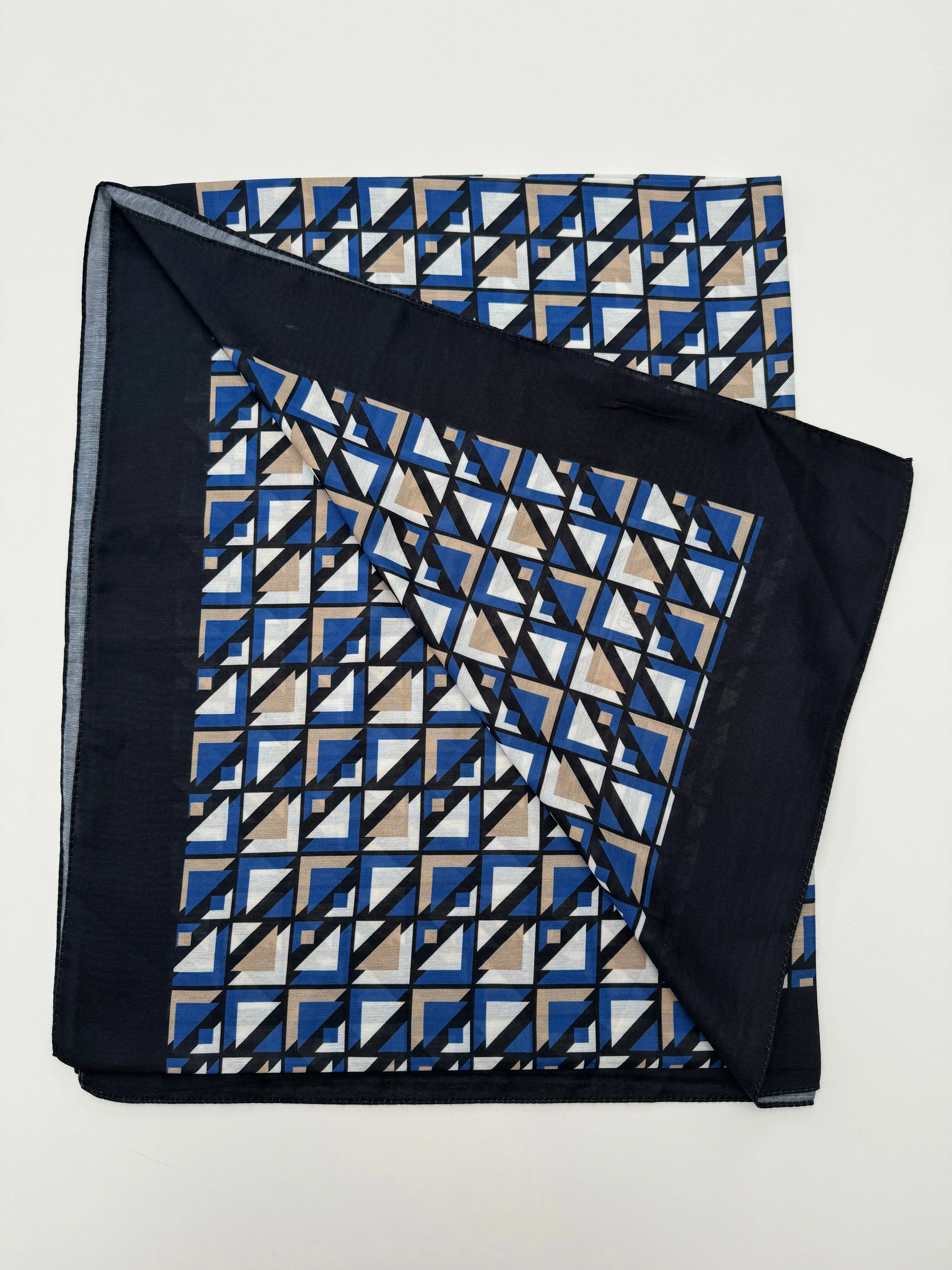 Blue Triangle Pattern