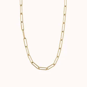 Bold Paperclip Chain Necklace
