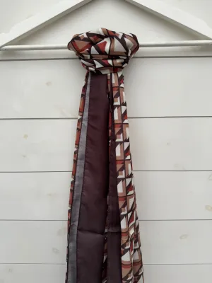 Brown Triangle Pattern