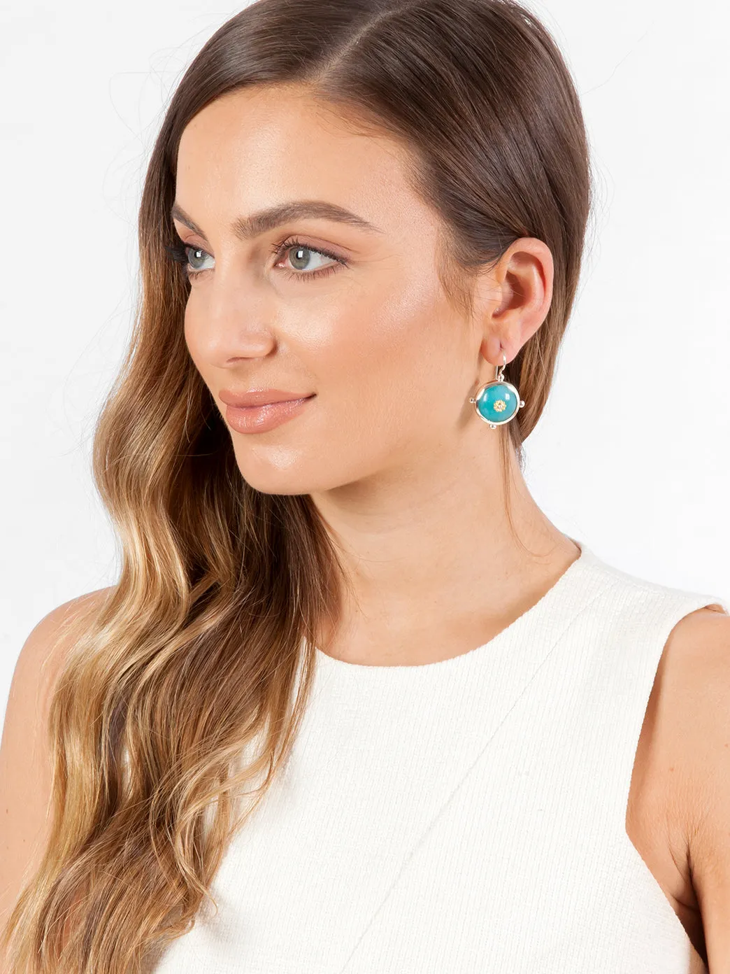 Button Earrings