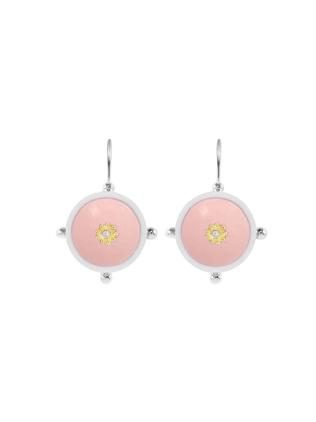 Button Earrings