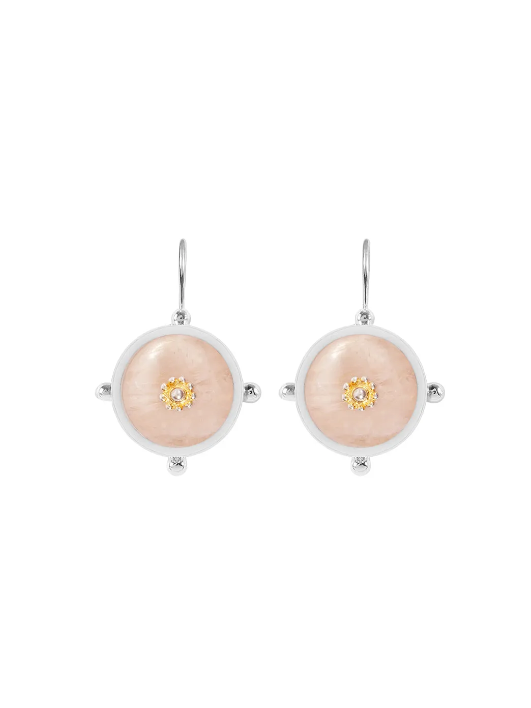 Button Earrings