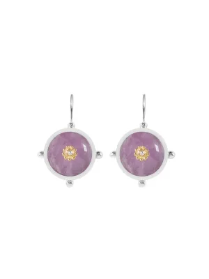 Button Earrings