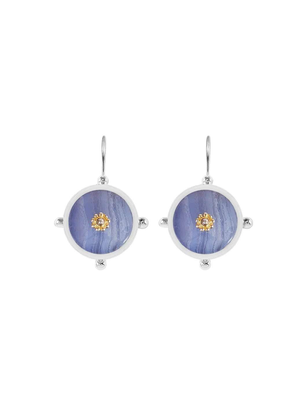 Button Earrings