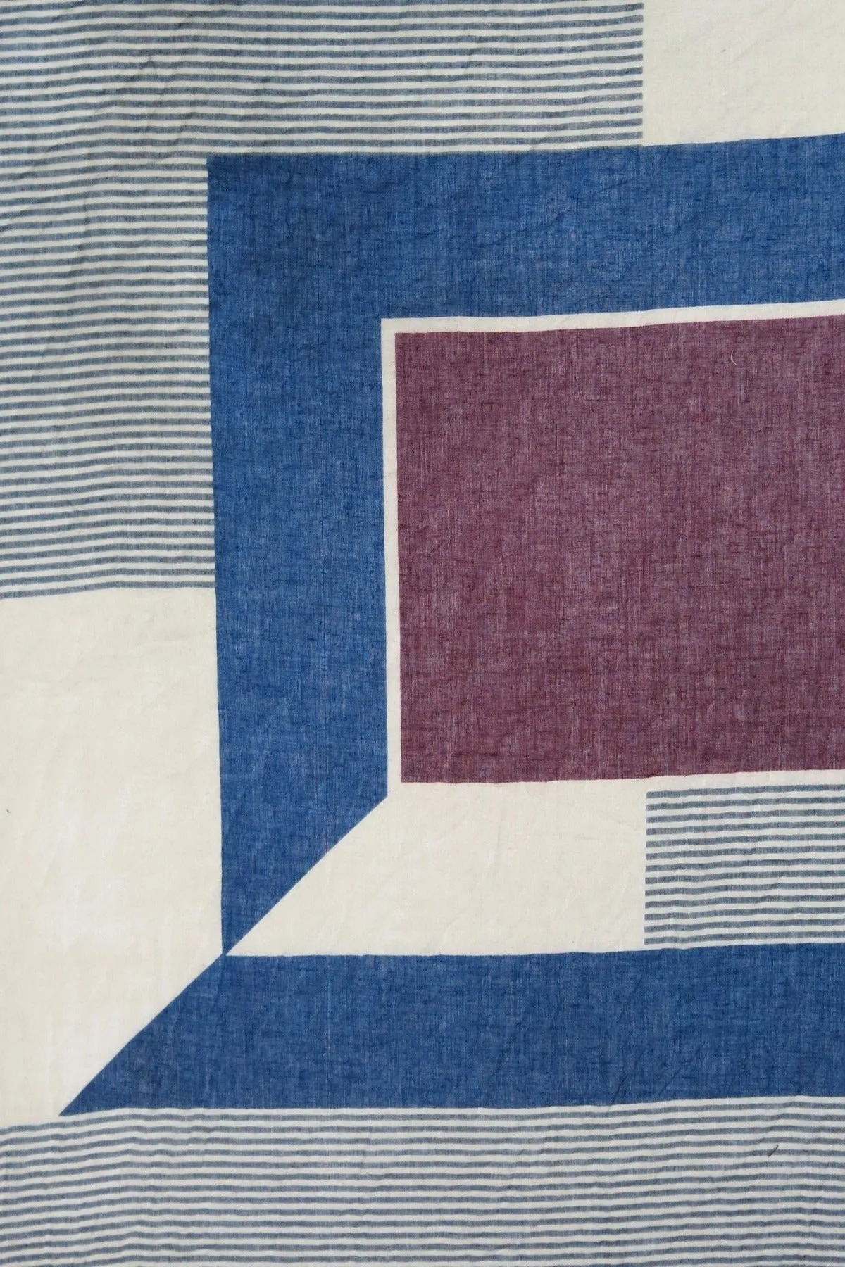 Castaway Stripe Printed Scarf Wrap