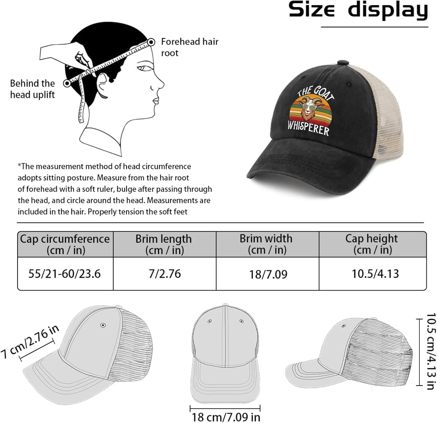 Chicken Whisperer Funny Chicken Tee for Farmers hat Vintage hat AllBlack Mens hat Gifts for Daughter Golf Hats