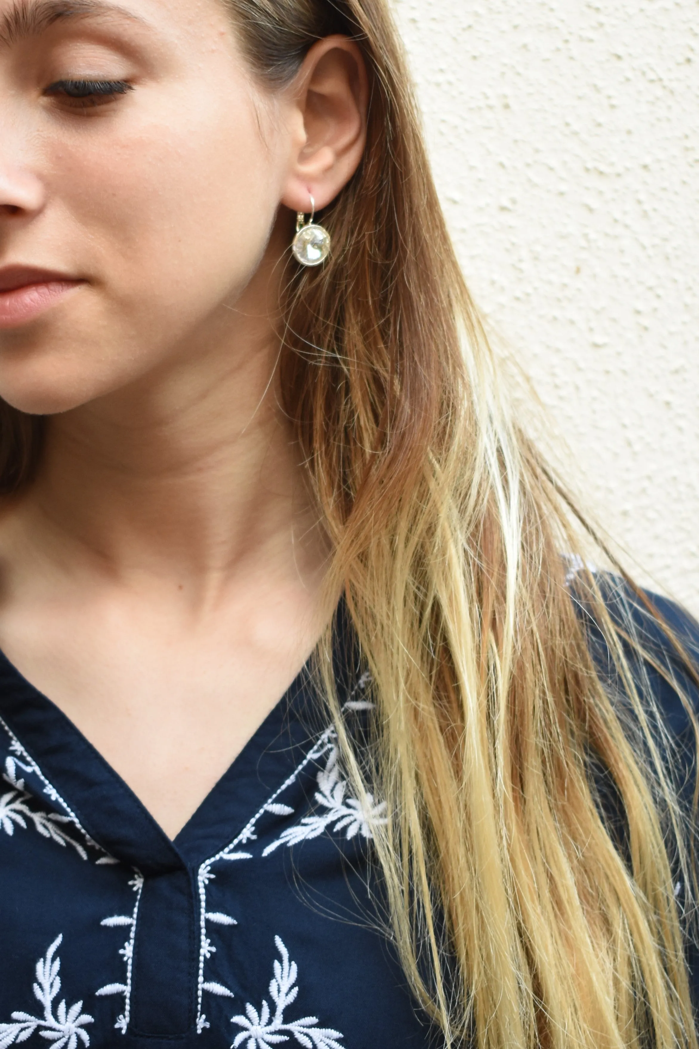 Classic Clear Earrings