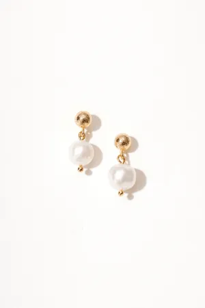 Classic Pearl Drop Tiny Earrings