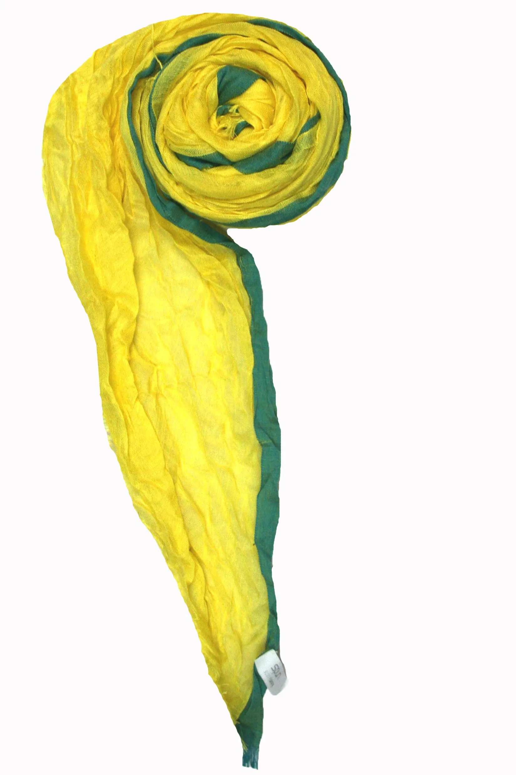 Contrast Border Modal Rayon Wrap Scarf