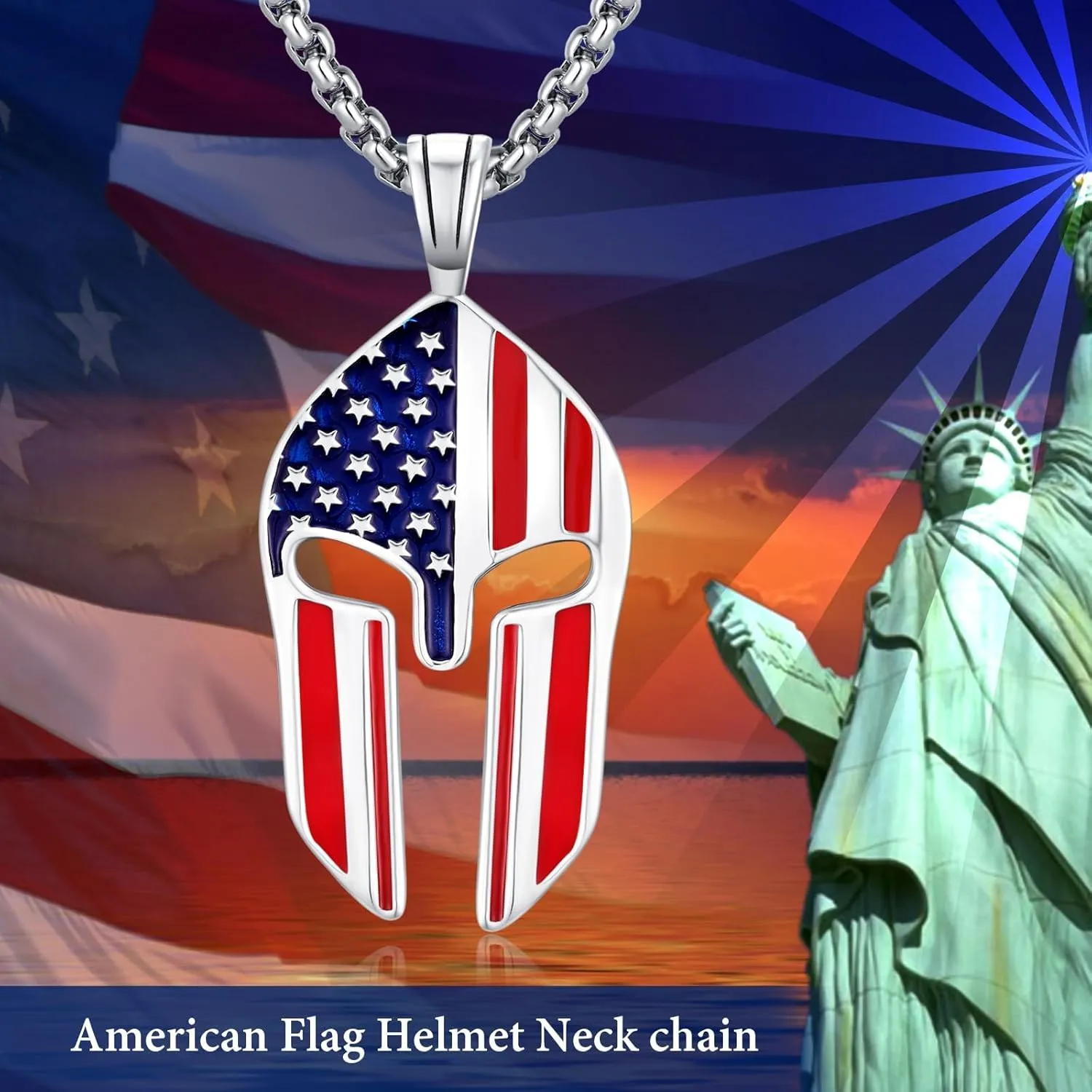 Cross Amulet Necklace 925 Sterling Silver Infinity/Spartan/Eye of Horus/Ankh Pendant Necklace Birthday Jewelry Gifts for Men Women