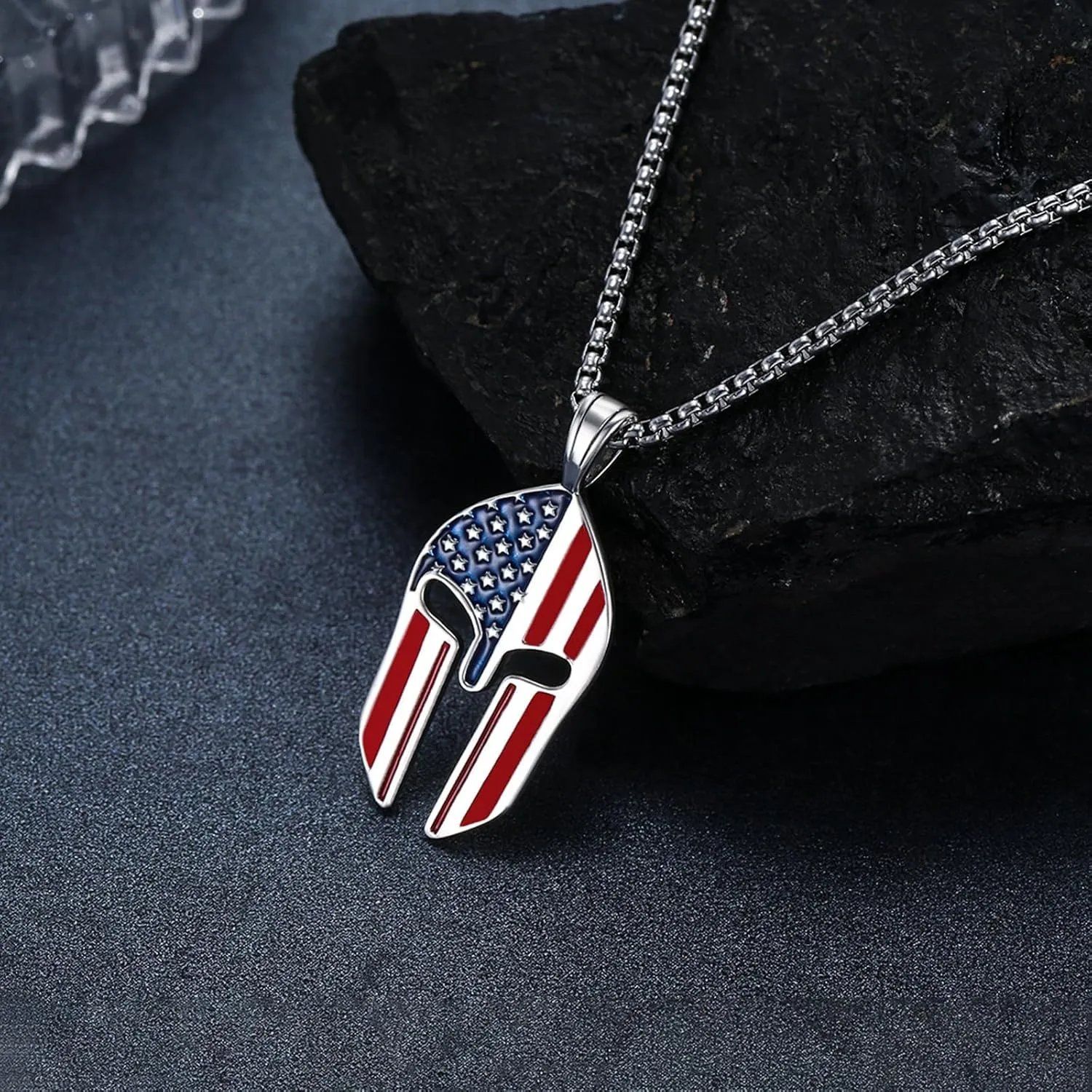 Cross Amulet Necklace 925 Sterling Silver Infinity/Spartan/Eye of Horus/Ankh Pendant Necklace Birthday Jewelry Gifts for Men Women