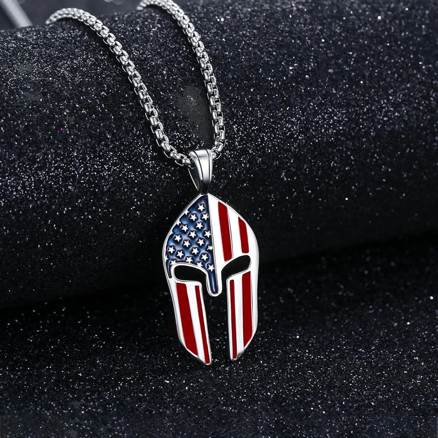 Cross Amulet Necklace 925 Sterling Silver Infinity/Spartan/Eye of Horus/Ankh Pendant Necklace Birthday Jewelry Gifts for Men Women