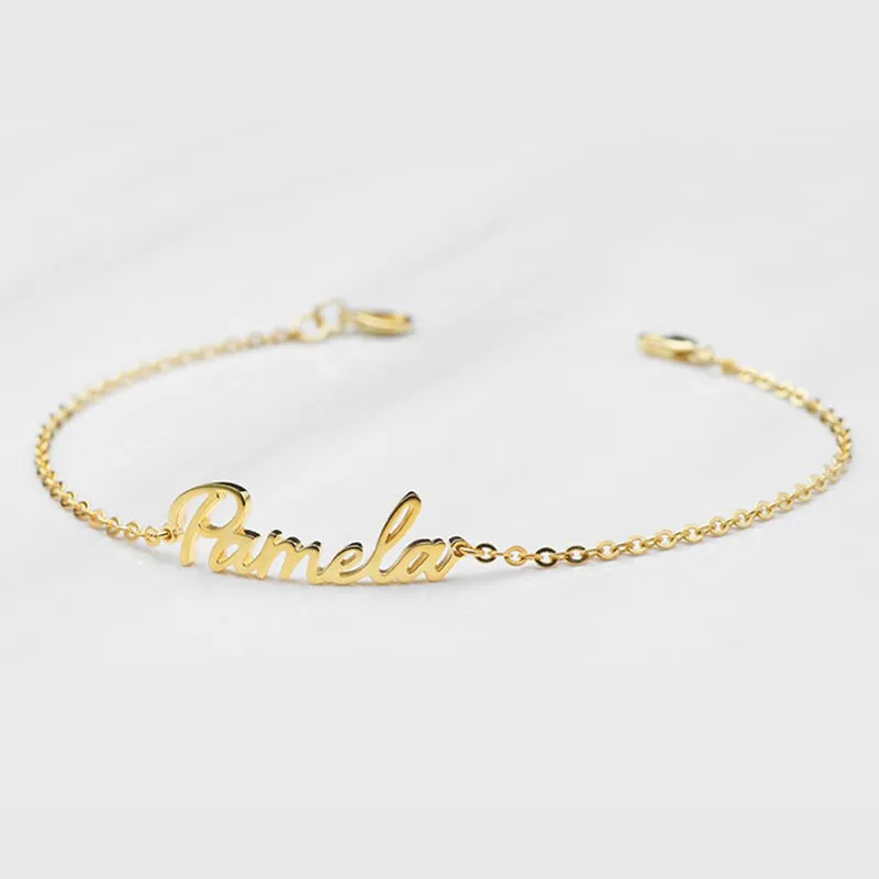 Custom Name Bracelet With Packaging Box