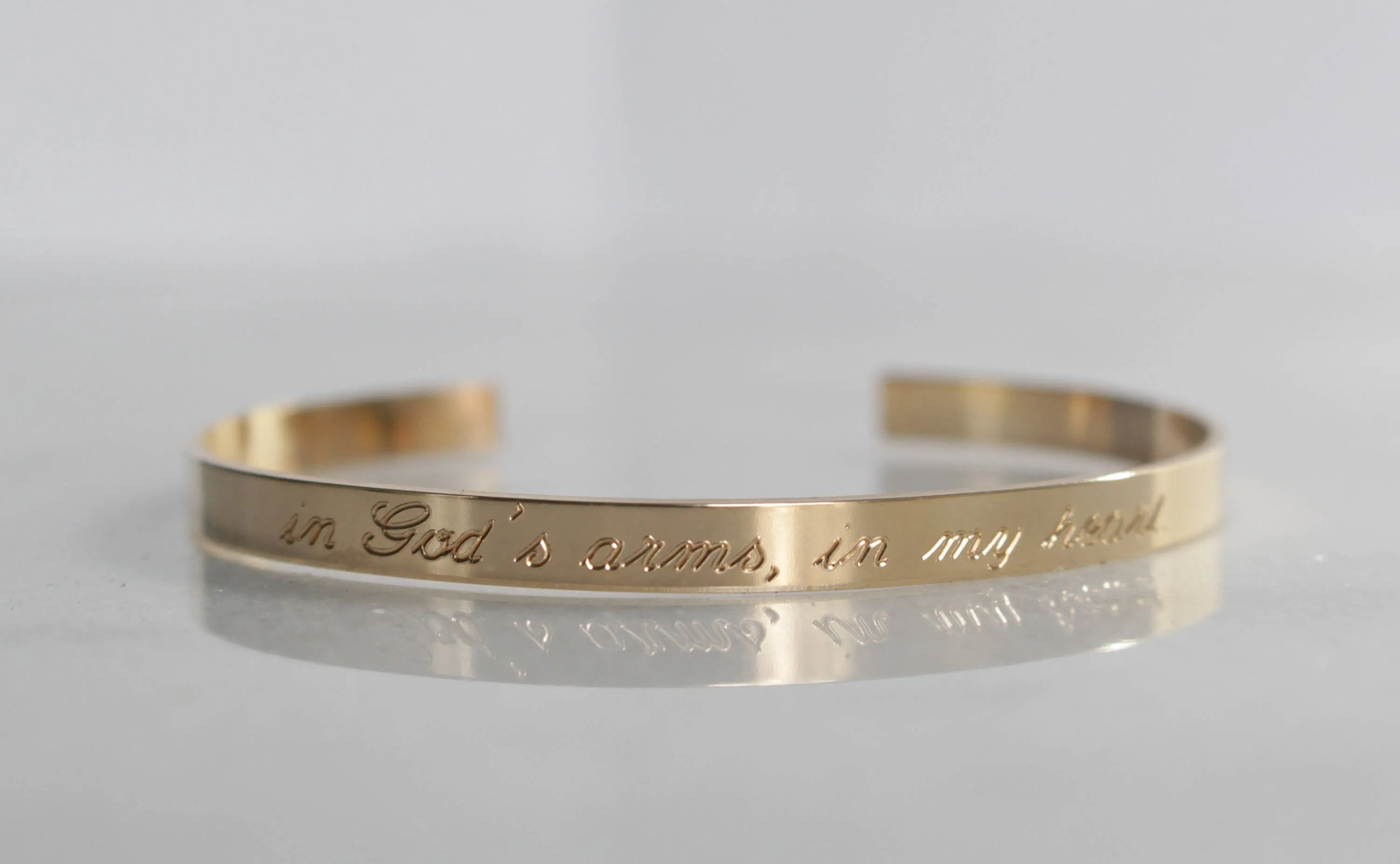 Custom Personalized Engraved Bangle