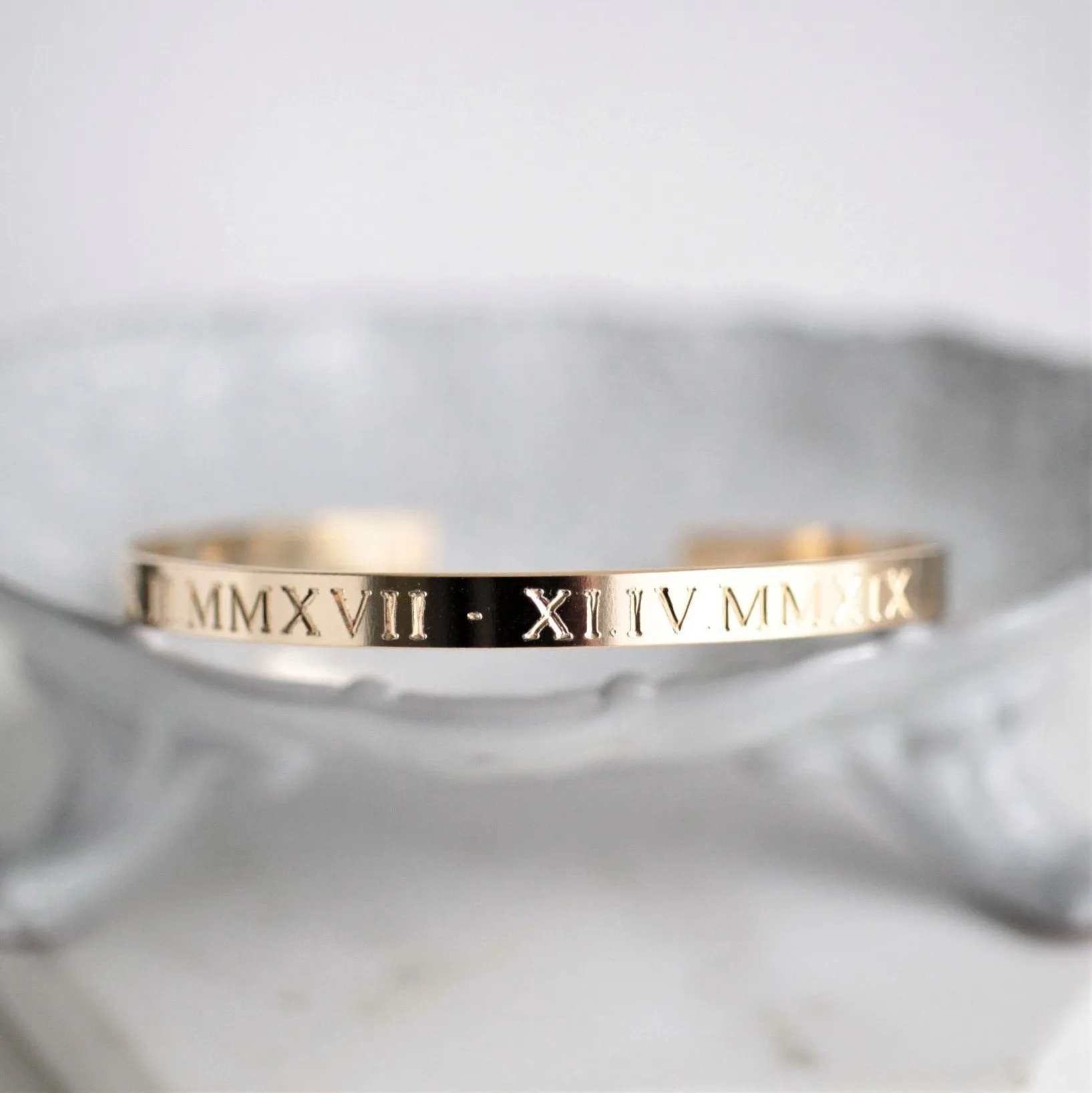 Custom Personalized Engraved Bangle