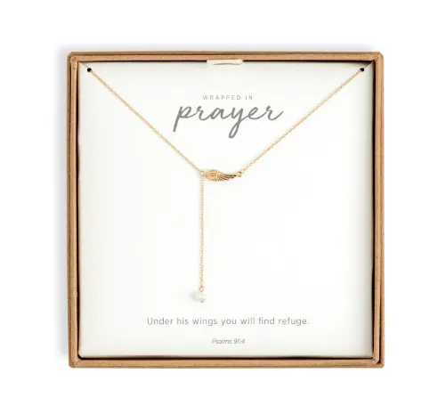 DAINTY WING NECKLACE- GOLD