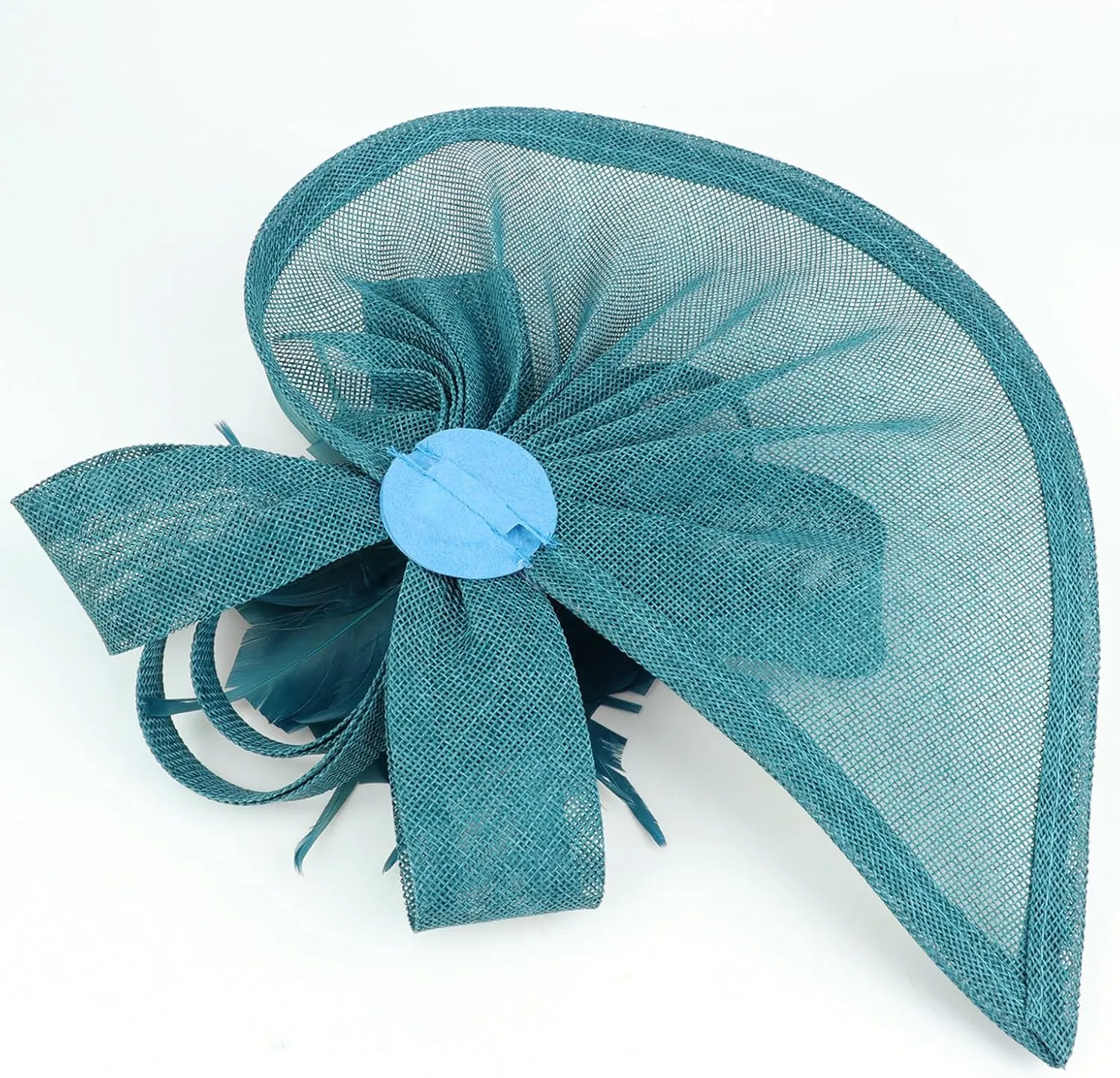 DRESHOW Women Fascinator Hats Tea Party Hat Vintage Pillbox Hat Headband for Cocktail