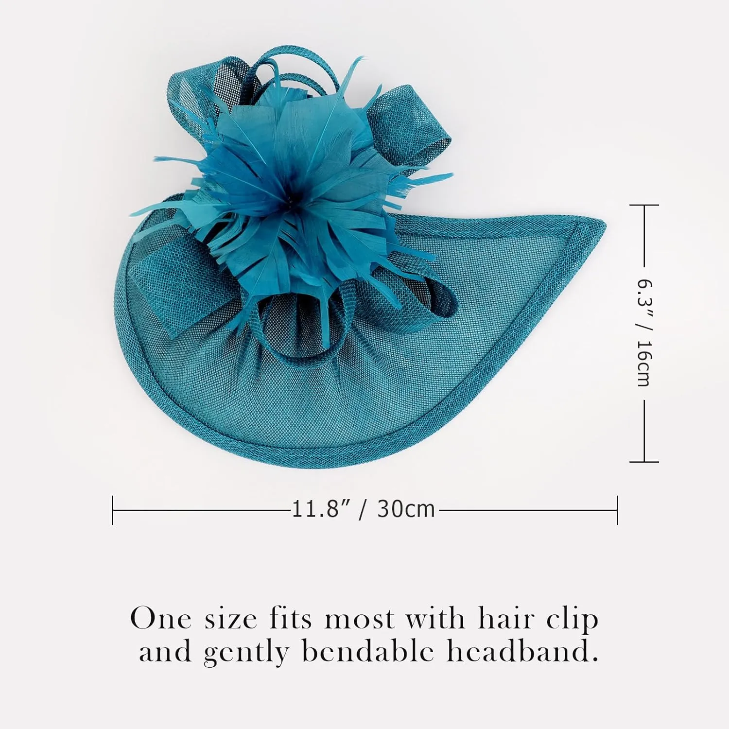 DRESHOW Women Fascinator Hats Tea Party Hat Vintage Pillbox Hat Headband for Cocktail