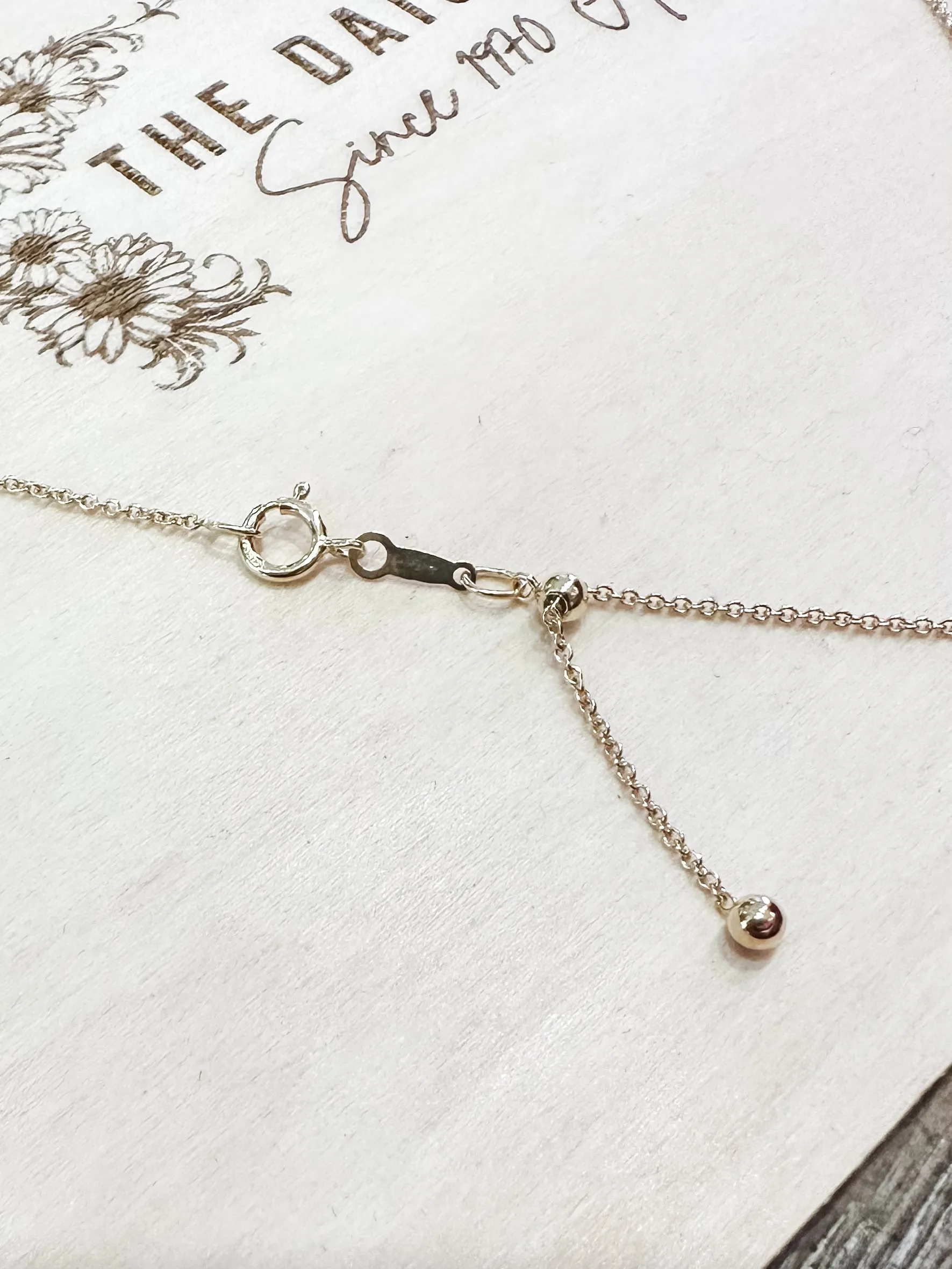 GOLD FILLED 1.1MM 22" ADJUSTABLE CHAIN NECKLACE