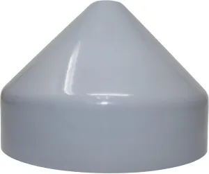 JSP Manufacturing Grey Cone Dock Piling Cap/Piling Cover from 8" to 10"