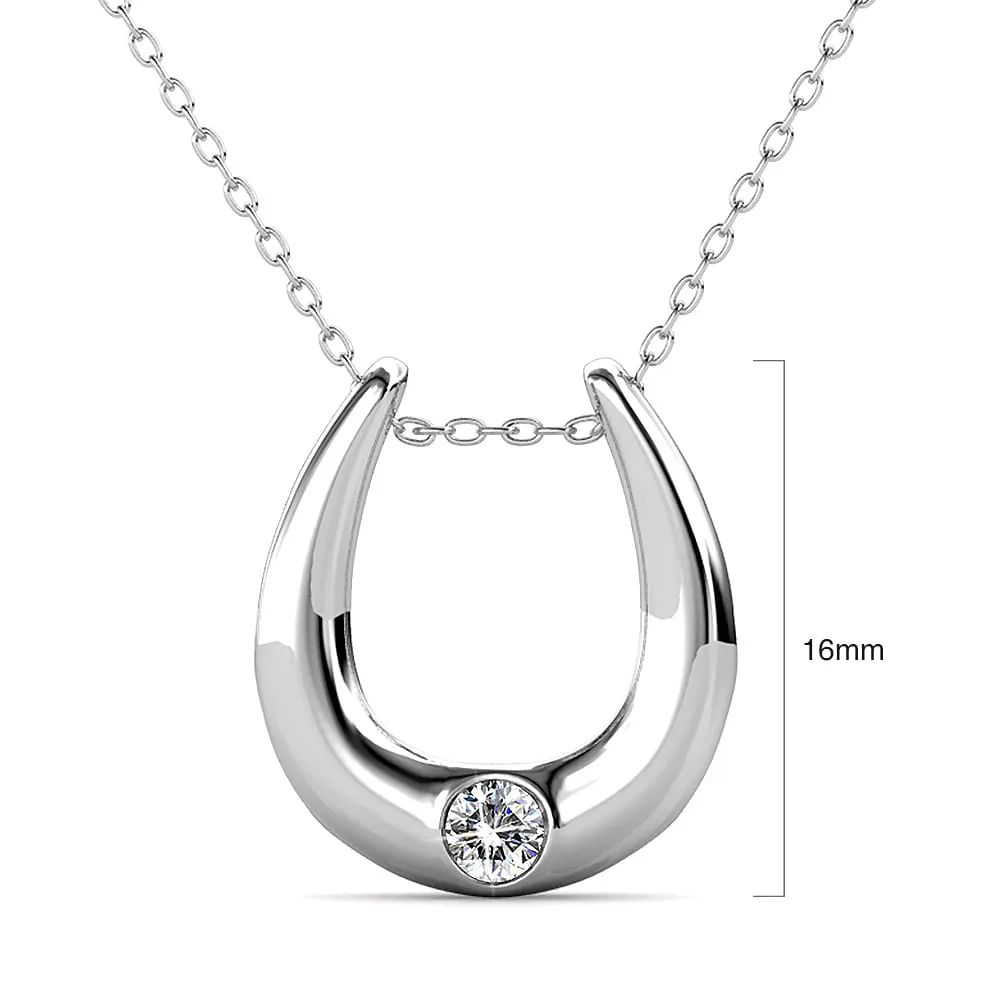 Leila Short Necklace Embellished With SWAROVSKI Crystals