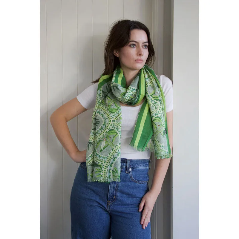 Lime Parfait Palm Springs Scarf