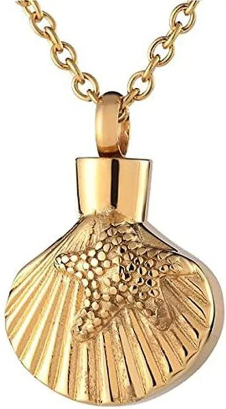 Locket Urn Necklace Urns for Brother Pet Ashes Best Cremation Anchor Human Angel Wing Infinity Memorial Keepsake Jewelry