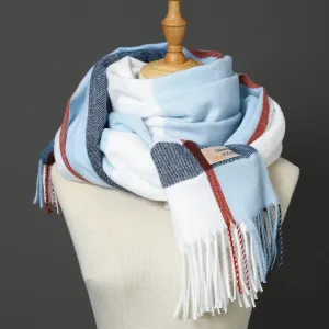Luxury Wrap Blanket Scarves - Thick Fringe Large Shawls