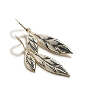 Maile Charm Earrings / Double Large