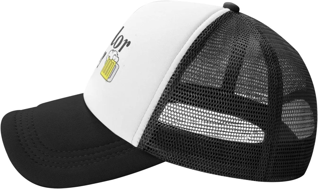 Men's Bachelor Boy Party Trucker Hats Adjustable Mesh Baseball Caps