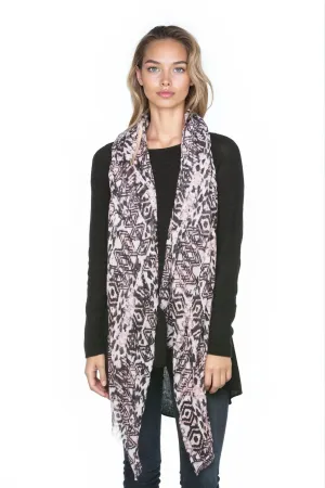 North Star Print Scarf Wrap