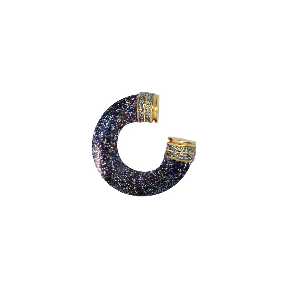 Orbit Glitter Earcuff