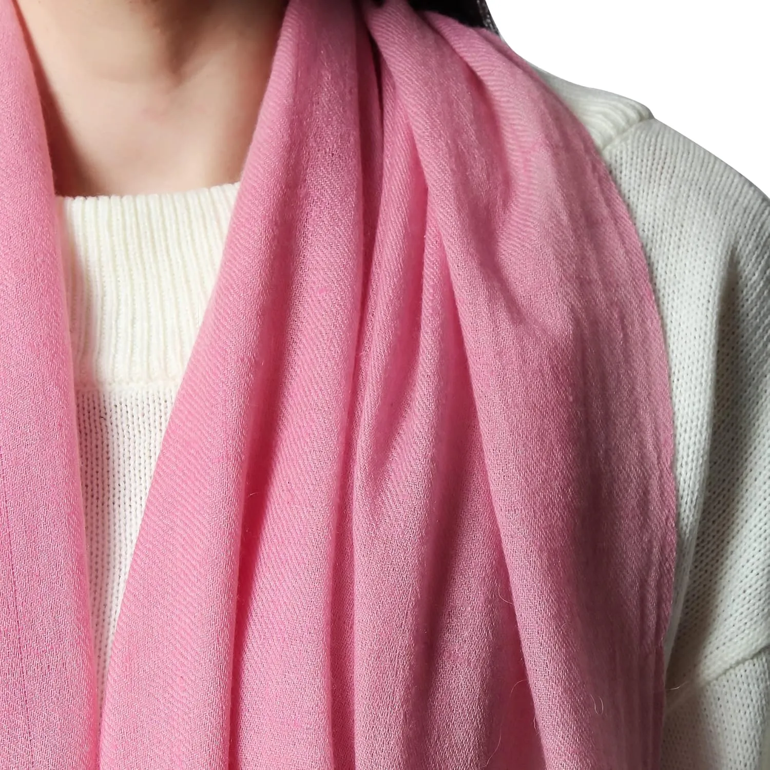 PASHWRAP 100% Himalayan Cashmere Wrap | Lightweight Cashmere Scarf | Ultra Thin Kashmiri Pashmina Shawl | Ideal For Travel