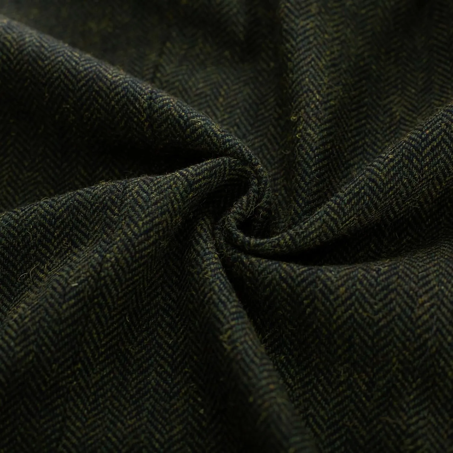 PJ PAUL JONES Men's Vintage Herringbone Tweed Blazers British Wool Blend Sport Coat Jacket