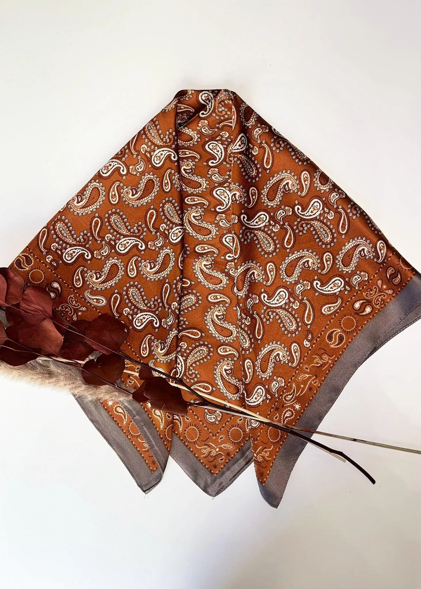 Prairie Breeze Bandana Scarf, Leopard