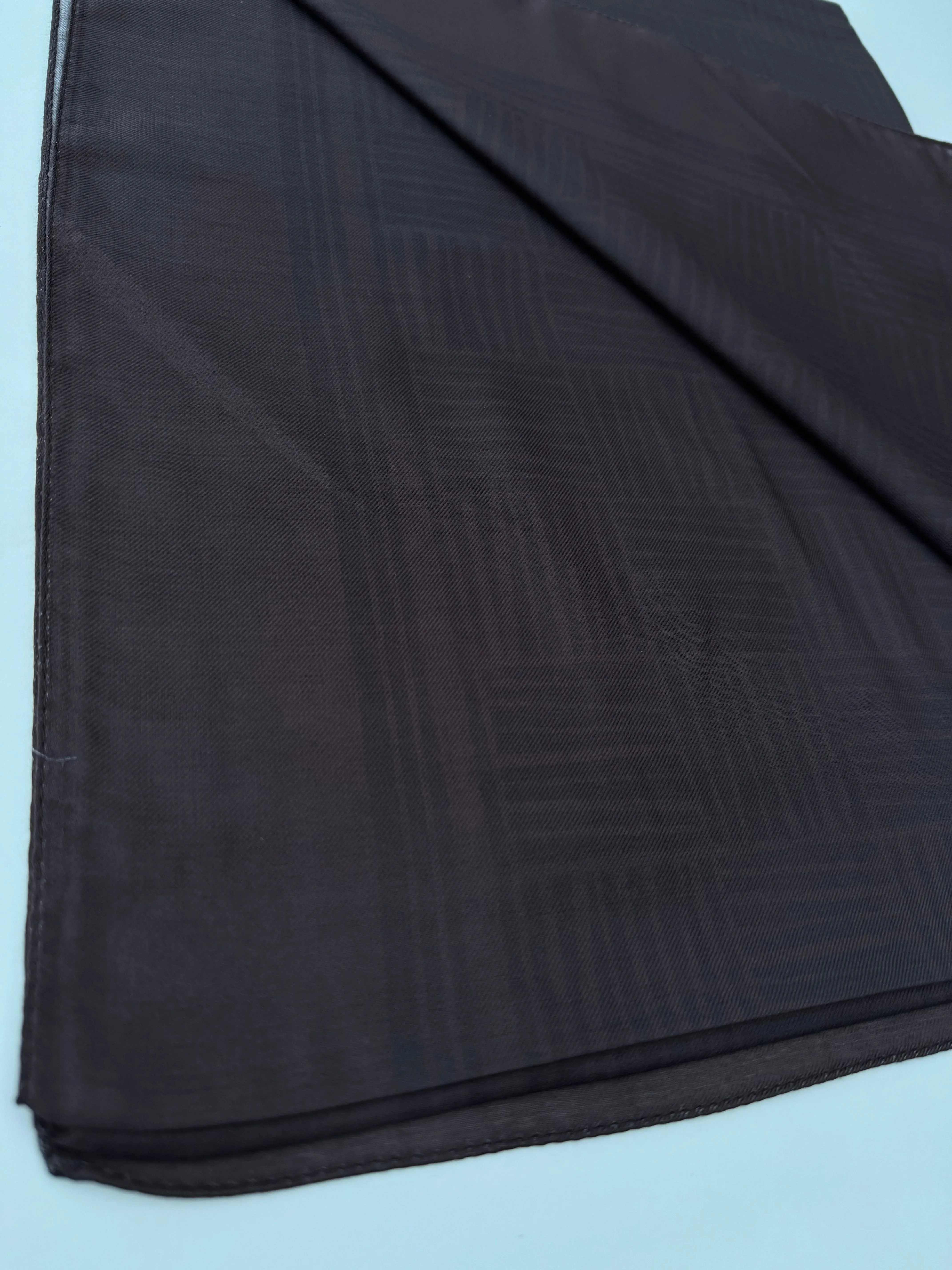 Purple-Taupe Lined Jacquard Scarf