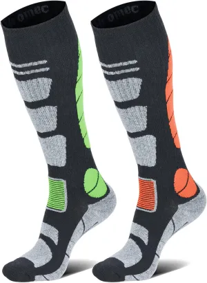 Ski Socks Merino Wool Thermal Knee High Winter Snowboard Sport Socks Men Women, Hunting