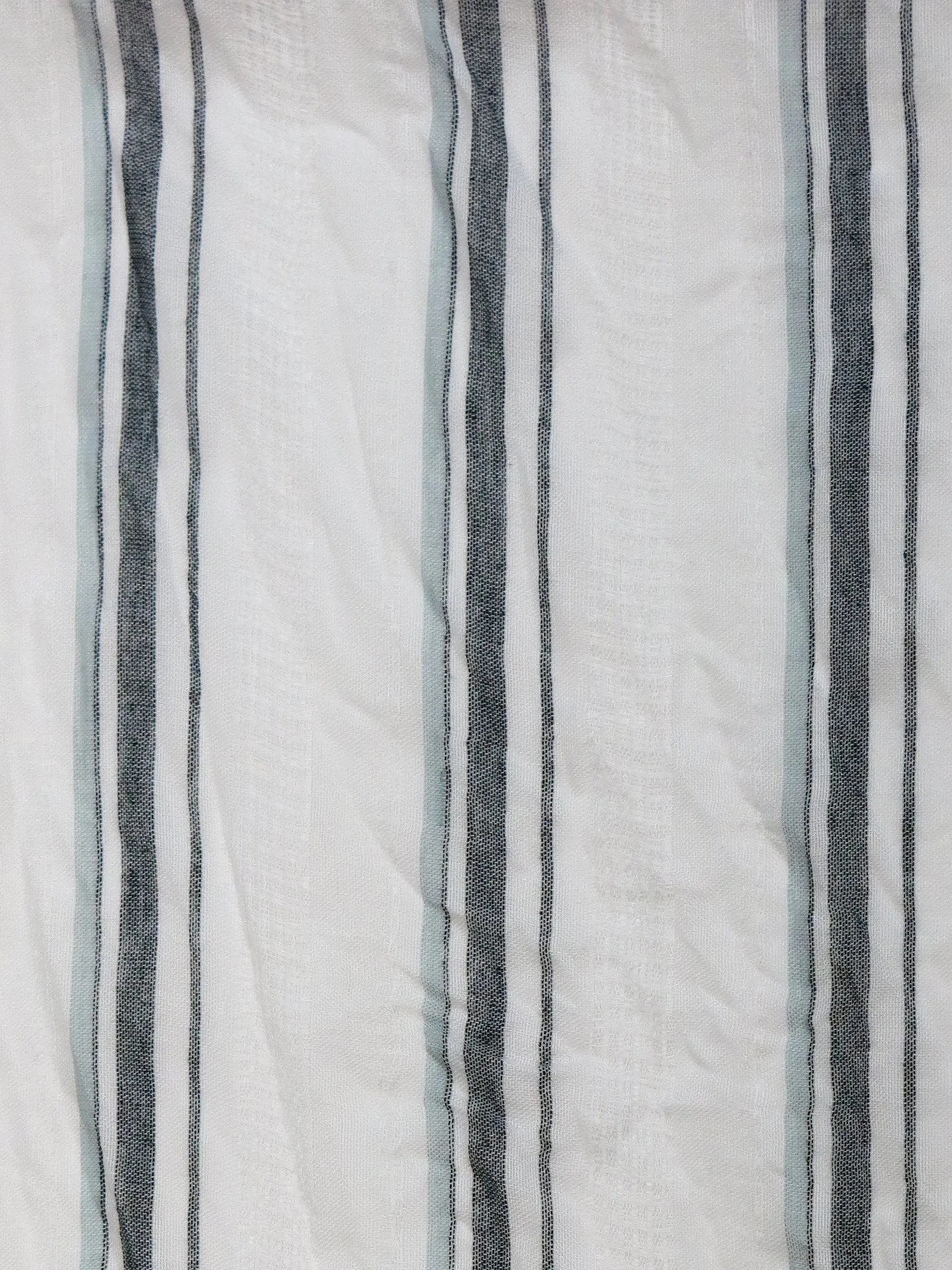 Stripe & Needle Jacquard Scarf Wrap