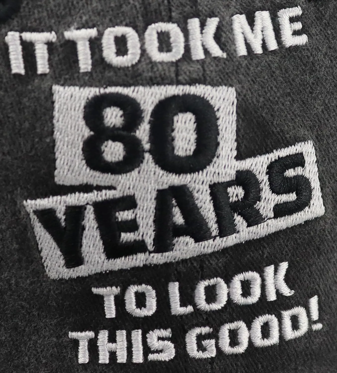 Tbstlumd It Took Me 21 30 40 50 60 70 80 90 Years to Look This Good Hat for Women Men, Adjustable Embroidered Baseball Cap