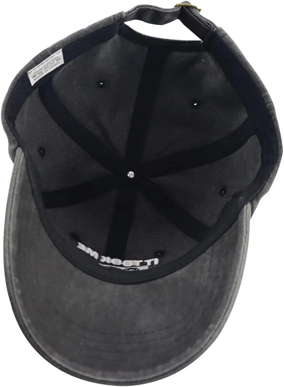 Tbstlumd It Took Me 21 30 40 50 60 70 80 90 Years to Look This Good Hat for Women Men, Adjustable Embroidered Baseball Cap