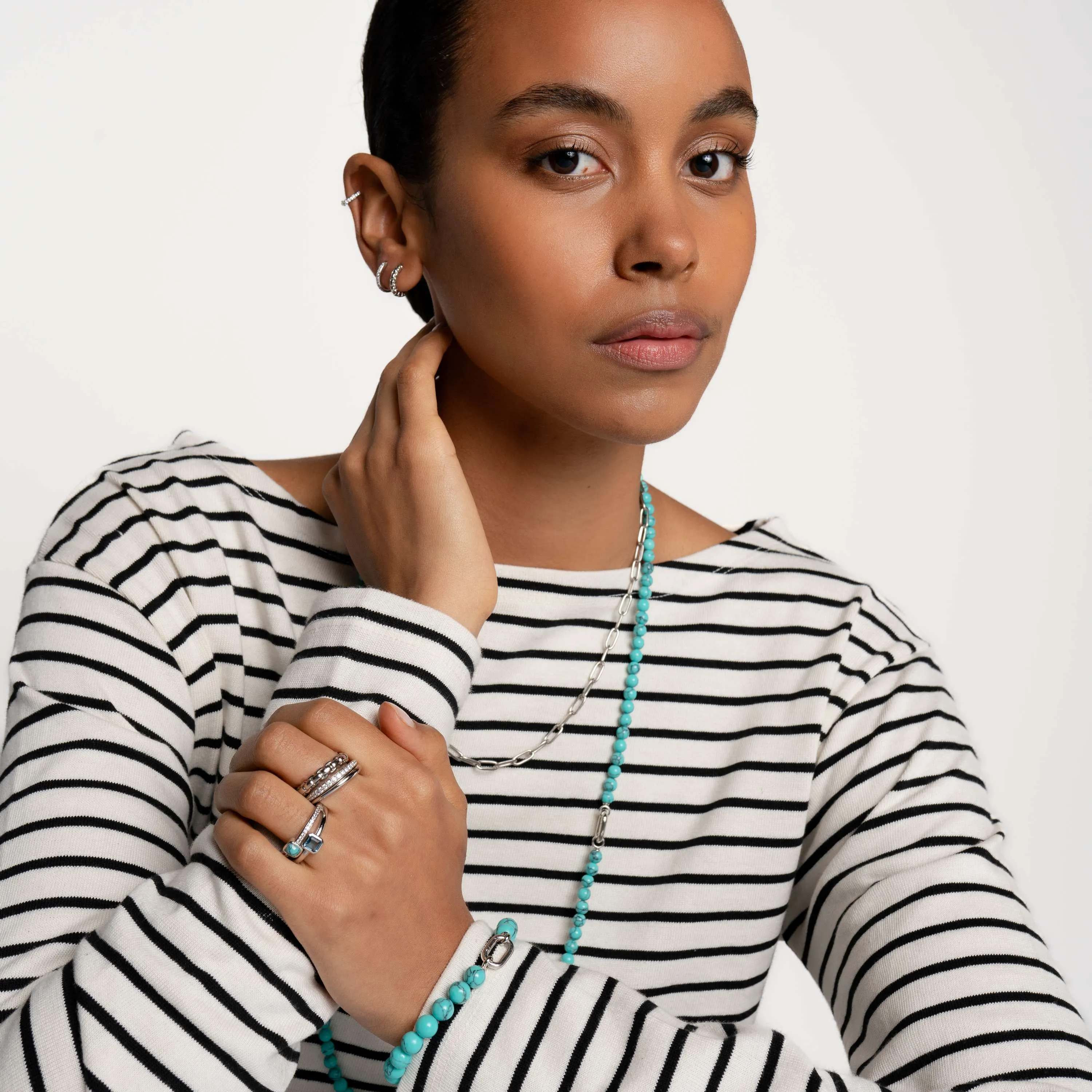 TI SENTO Small Hoops - 7961SI