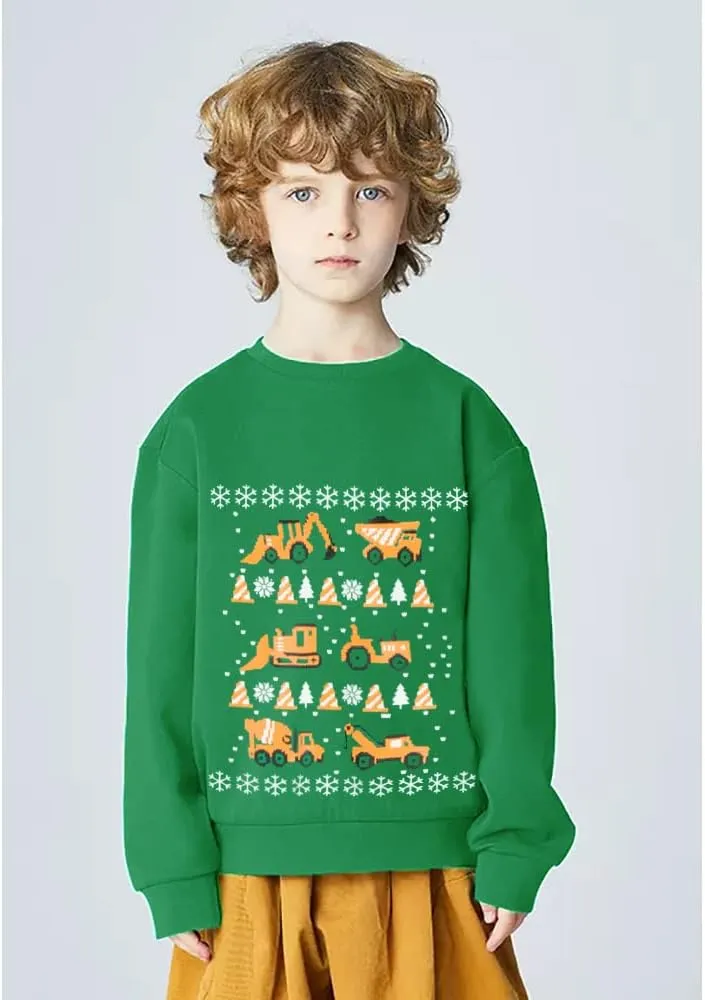 Toddler Boys Sweatshirts Long Sleeve Sport Elephant Sweat Shirt Dinosaur Pullover Crewneck Tops Tees Kids 2-7 Years
