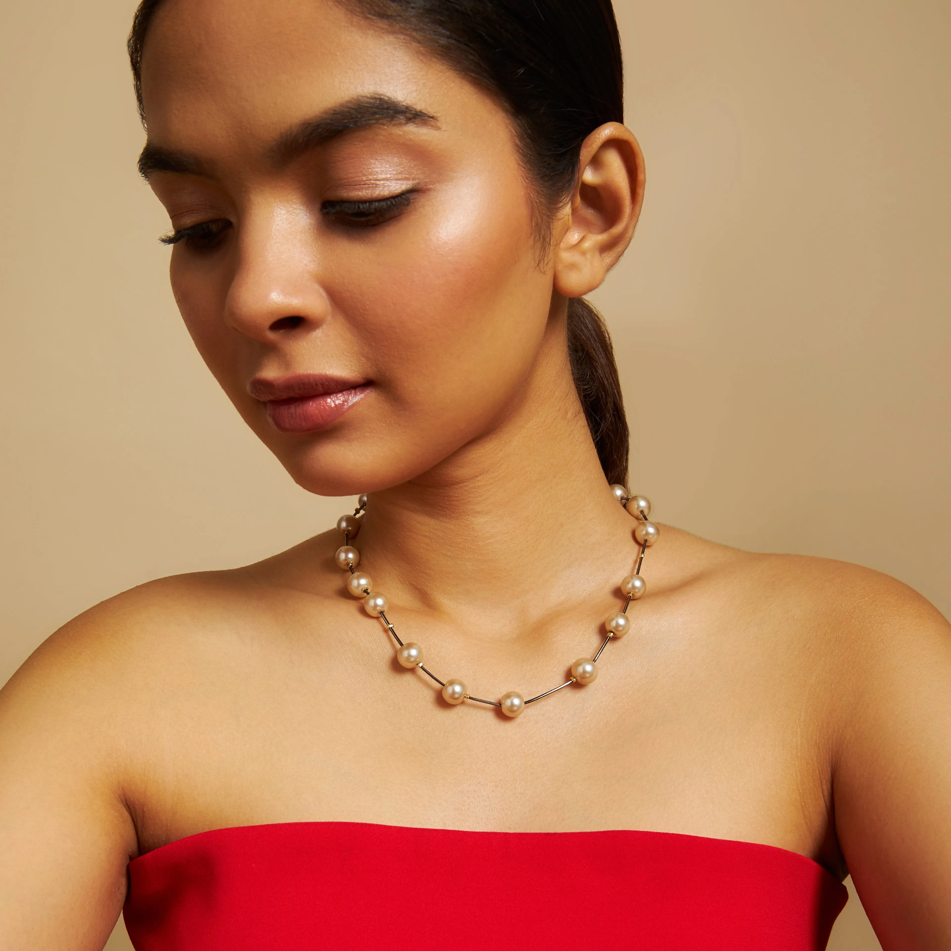 Trendy Pearl Necklace 174163
