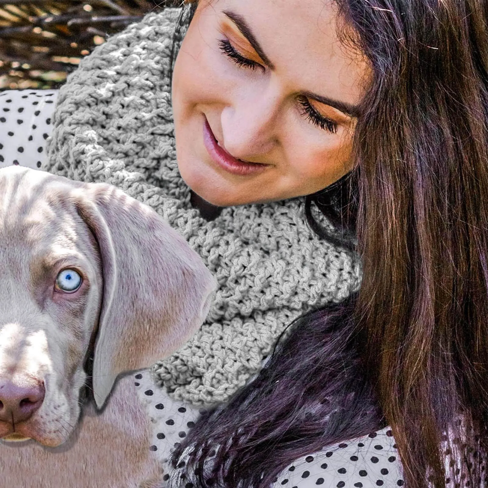 Valgray designer snoods for humans