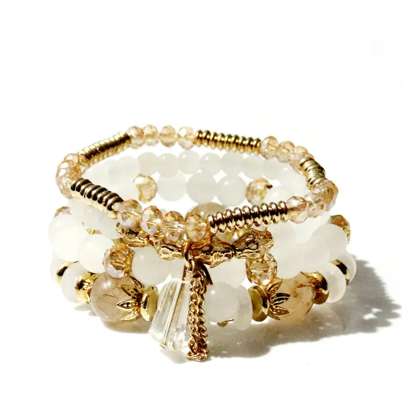 Wholesale Bohemian Crystal Glass Beads Bracelet