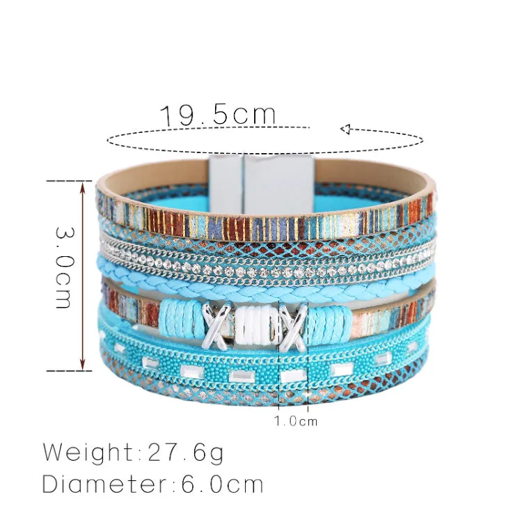 Wholesale Bohemian Ethnic Style Wide Bracelet